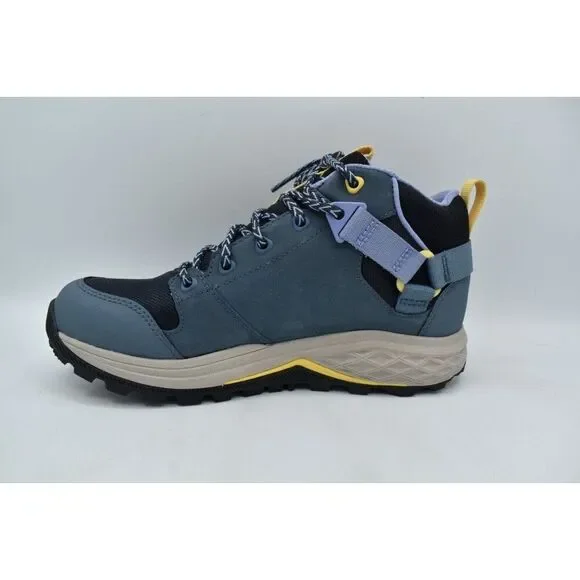 Teva Womens 9 Grandview GTX Gore Tex Mid Blue Mirage Leather Waterproof Hiking - Picture 7 of 12